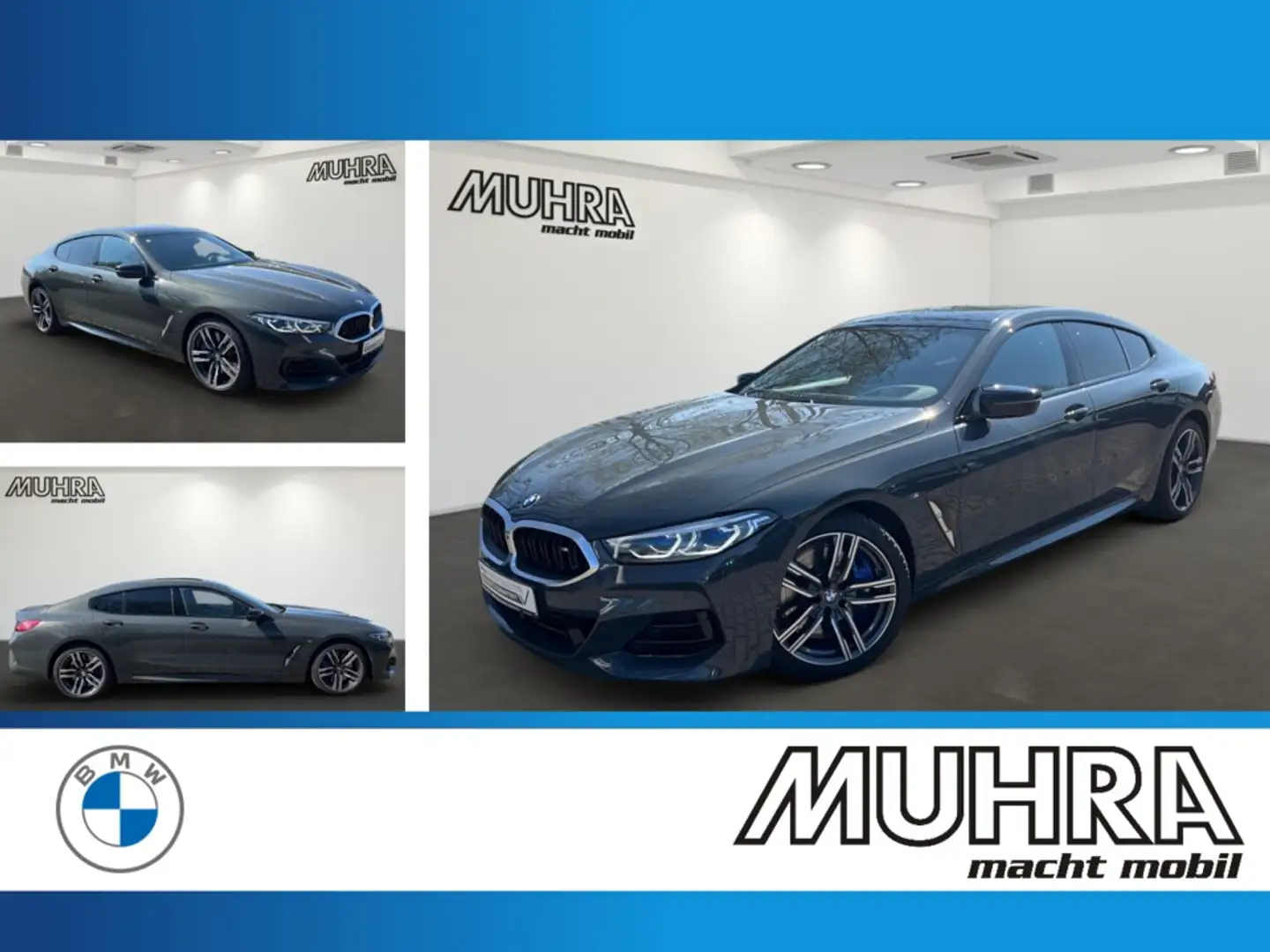 BMW M850 i xDrive Gran Coupe DA Prof. Pano Sitzlüft. Gris - 1