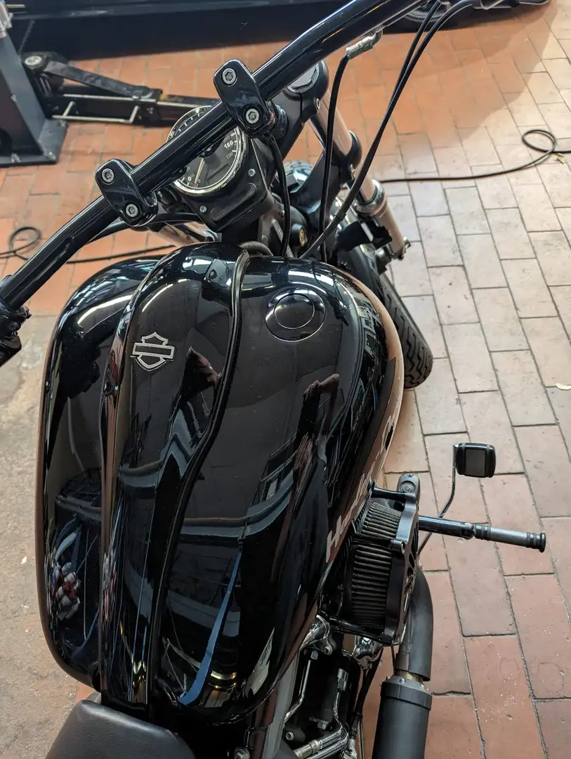 Harley-Davidson Custom Bike Black Line Negru - 2