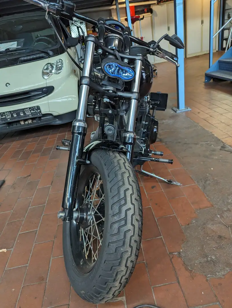 Harley-Davidson Custom Bike Black Line Negru - 1