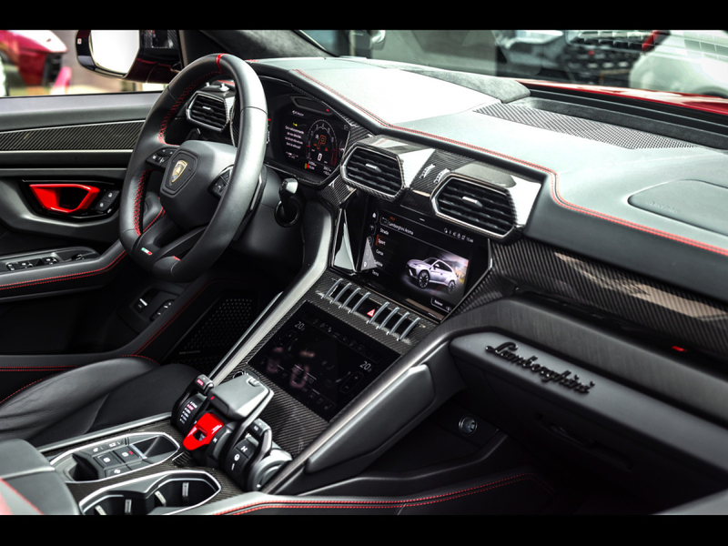 Lamborghini Urus 4.0 V8 S°666 CH°ROSSO EFESTO°CARBON°B&O°WARR 05/28 — photo 11