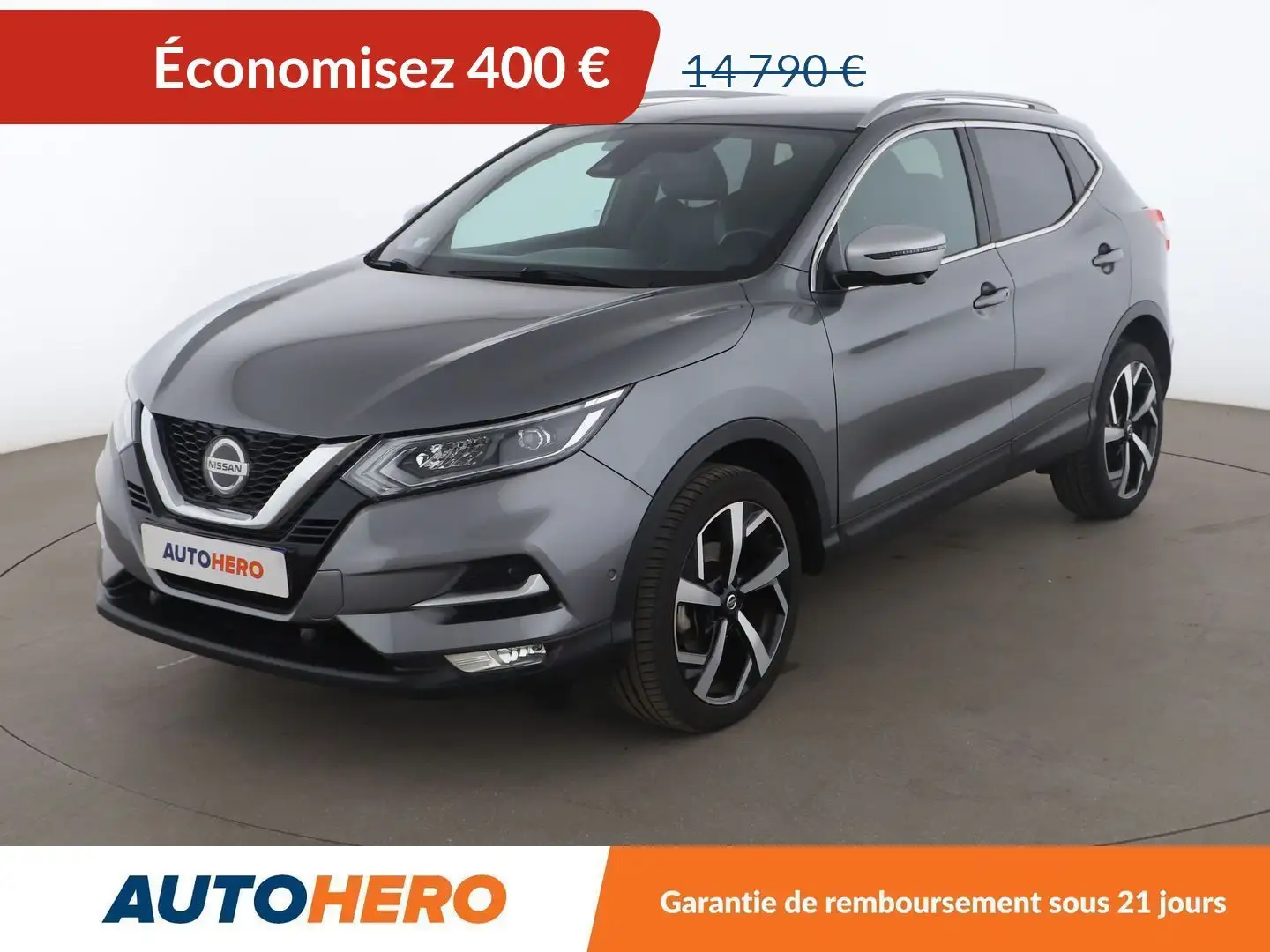 Nissan Qashqai 1.2 DIG-T Gris - 1