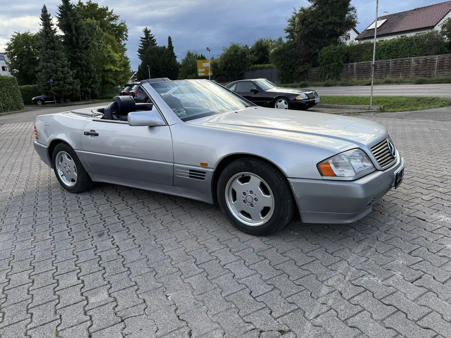 Mercedes-Benz SL 320 *Topzustand,Getriebe überholt,Notsitze* Stříbrná - 2