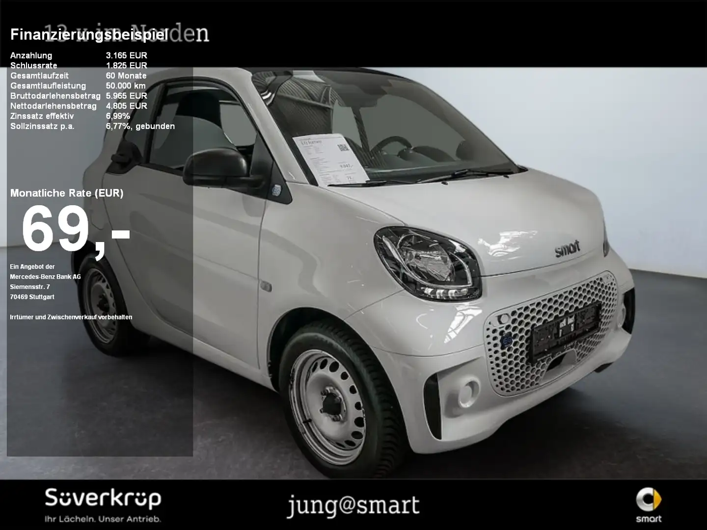 smart forTwo EQ  22KW Blanco - 1