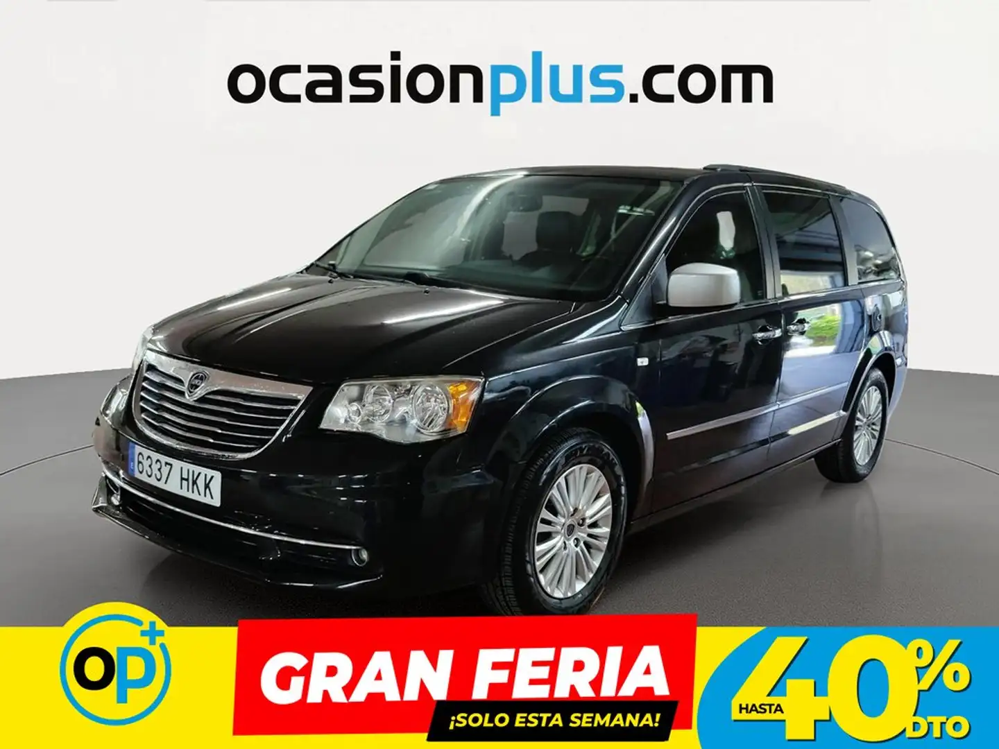 Lancia Voyager 2.8CRD Gold Aut. Negro - 1
