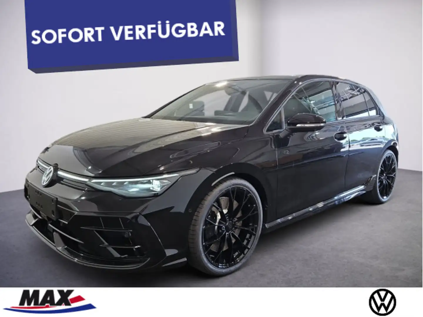 Volkswagen Golf R BLACK EDITION 2.0 TSI 333 PS PANO+AKRAPOV Schwarz - 1