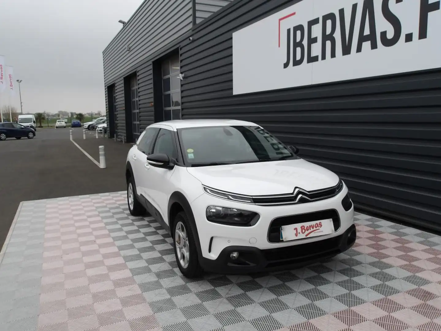 Citroen C4 Cactus BlueHDi 100 Feel Business+GPS Blanc - 2