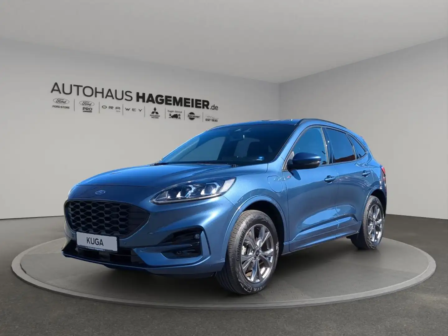 Ford Kuga 2.5 Duratec PHEV ST-LINE Blau - 1