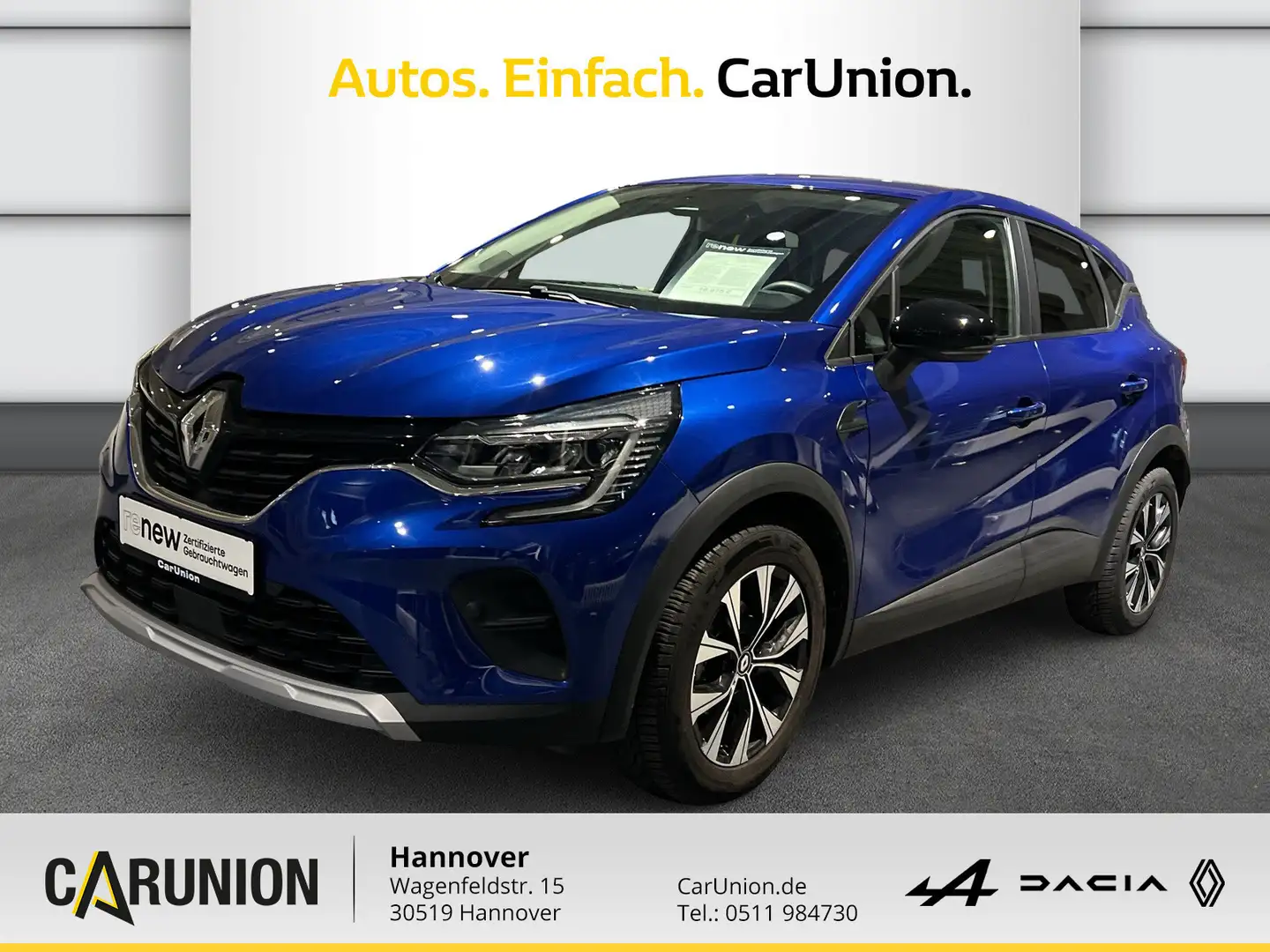 Renault Captur EVOLUTION TCe 90 Bleu - 1