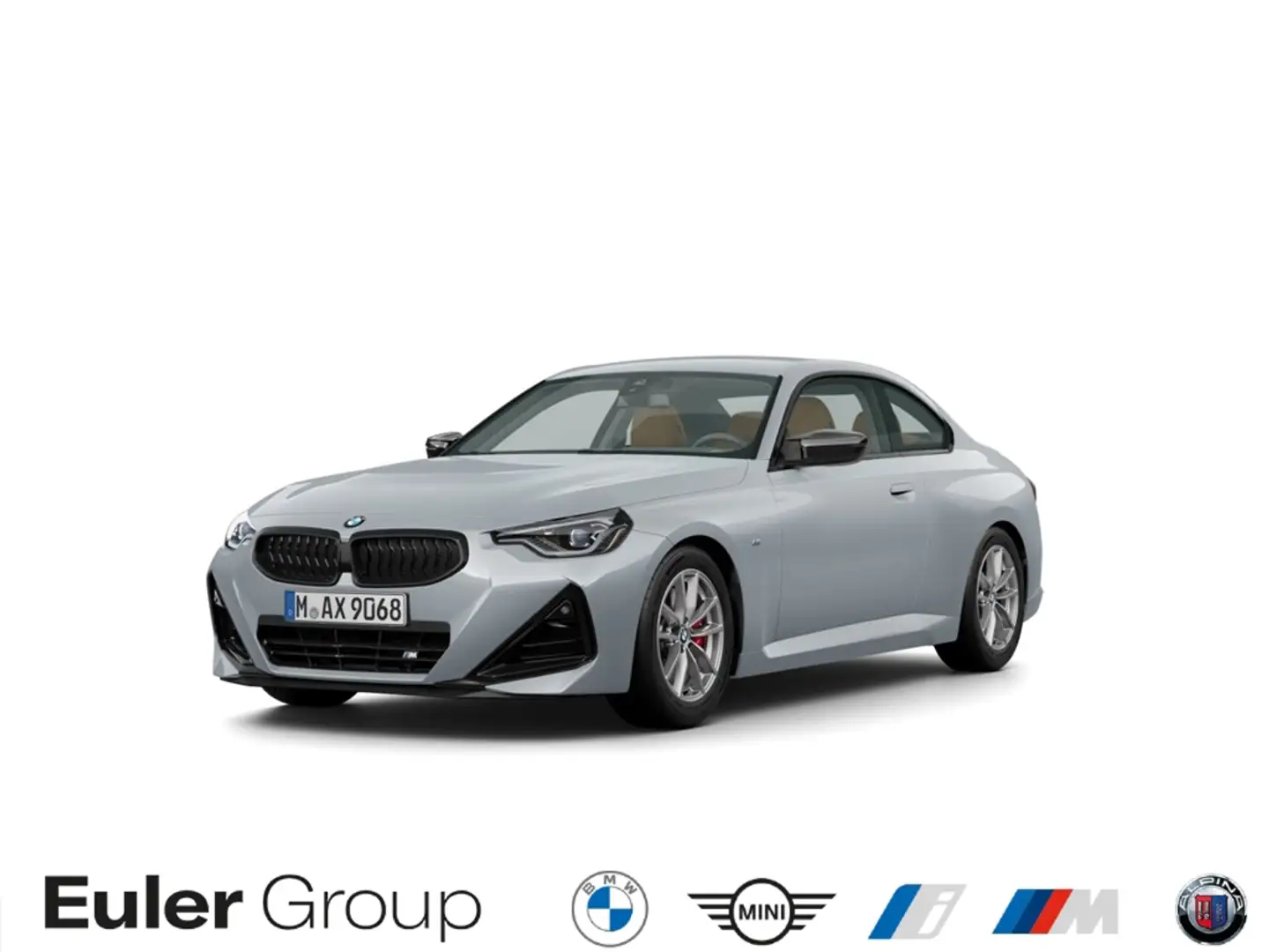 BMW 240 Coupe M Sport PRO 19'' HiFi LCProf el.Sitze ParkAs Gris - 1