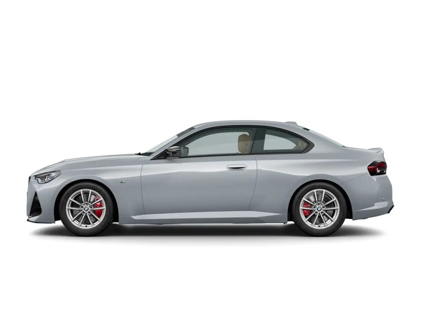 BMW 240 Coupe M Sport PRO 19'' HiFi LCProf el.Sitze ParkAs Gris - 2