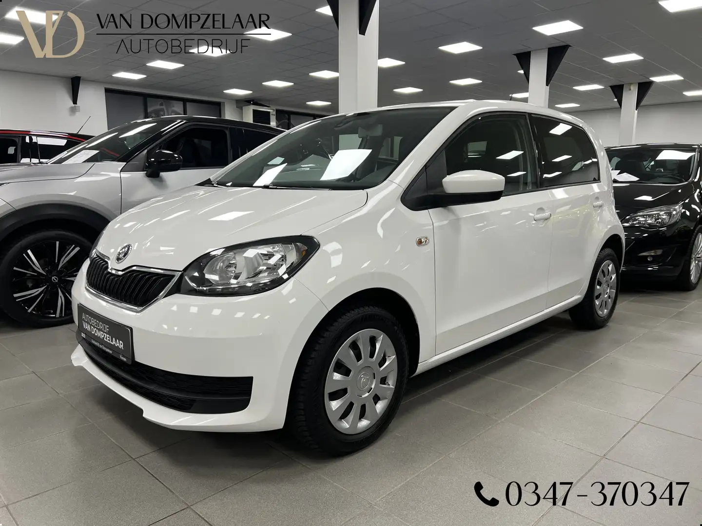 Skoda Citigo 1.0I Style / 75PK / 5-DEURS / AIRCO / PDC / LED / Blanco - 1