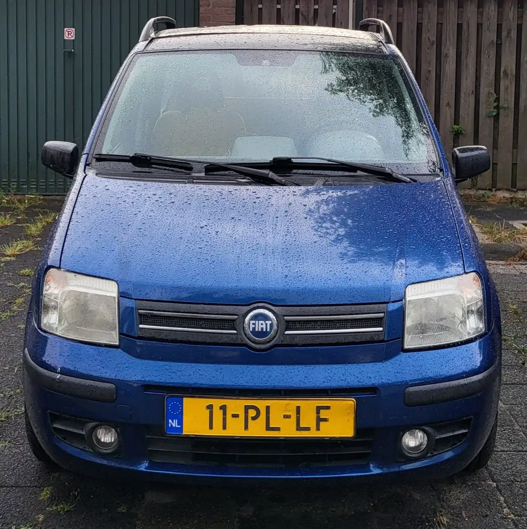 Fiat Panda Panda 1.2 SportSound Sky nieuw: banden,remmen,APK Blauw - 1