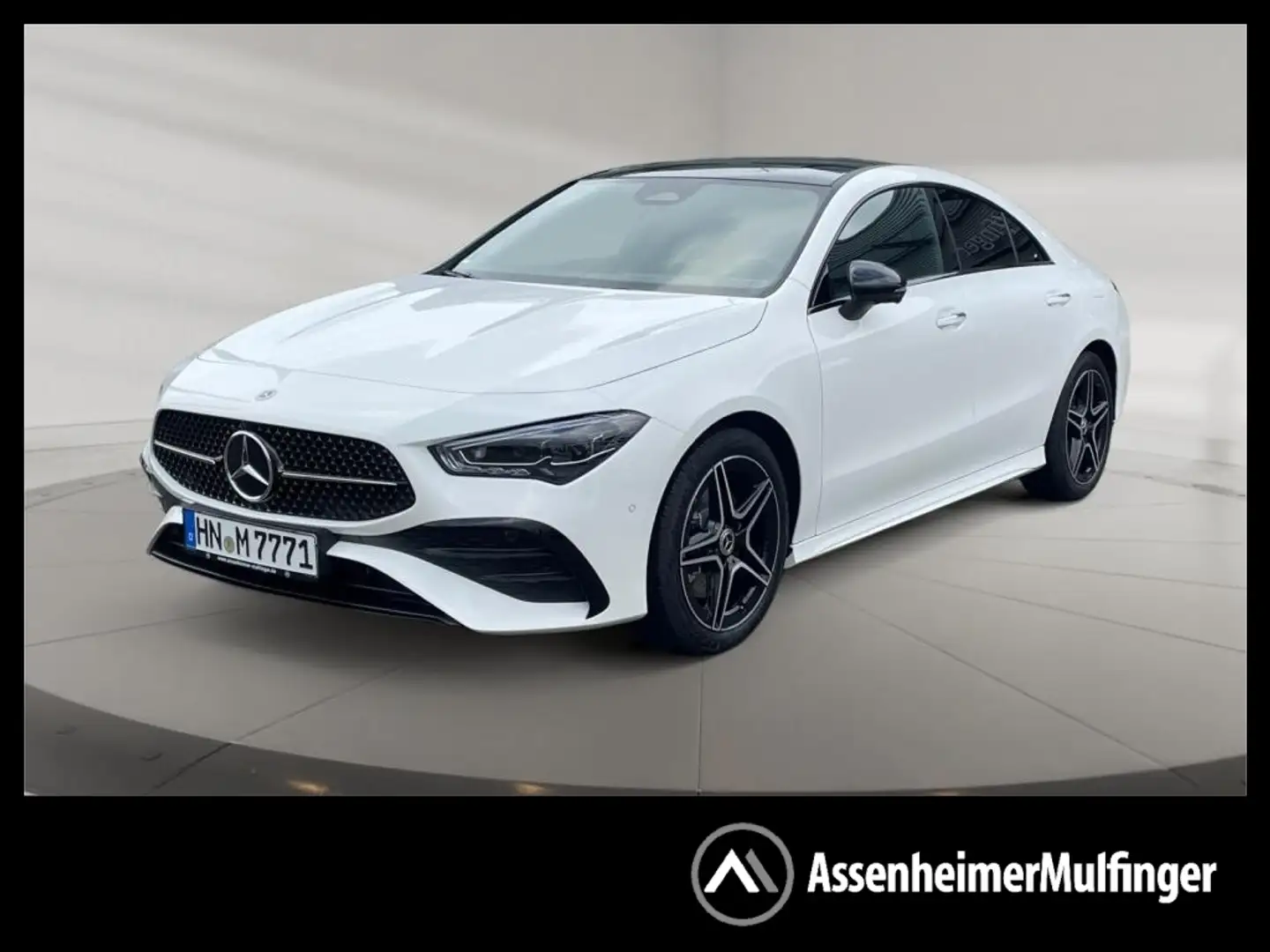 Mercedes-Benz CLA 200 Coupe +EditionAMG+18Z+Night+Pano+AHK Weiß - 1