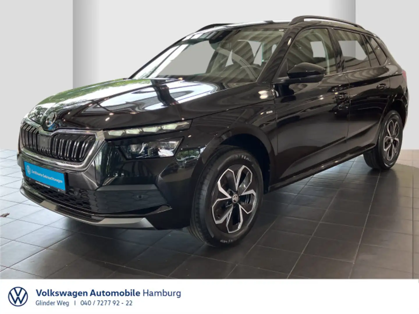 Skoda Kamiq 1.5 TSI DSG Drive 125 Kamera Klima Navi Si Zwart - 1