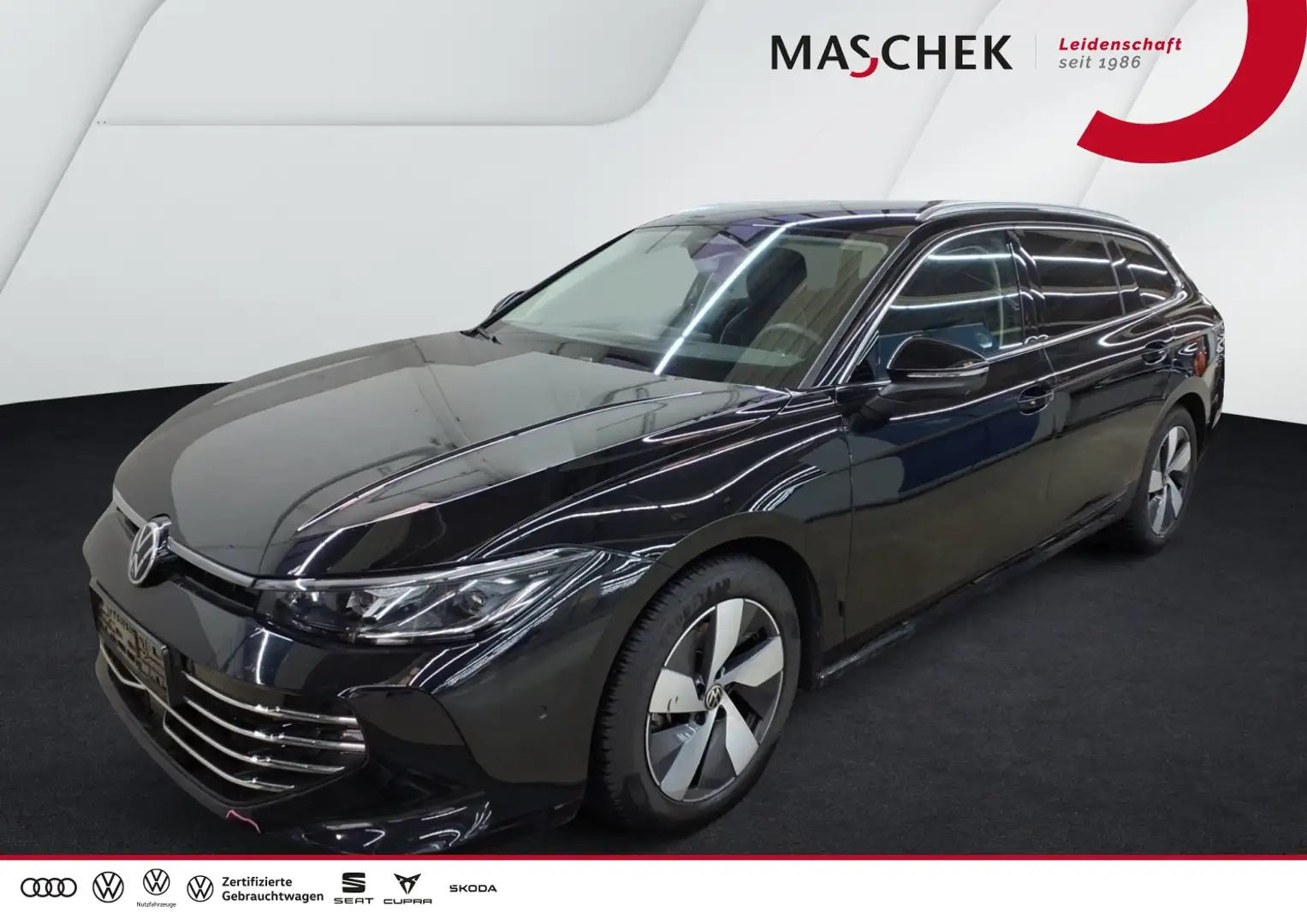 Volkswagen Passat Elegance 2.0 TDI DSG AHK Navi Kamera Sitzh. Schwarz - 1