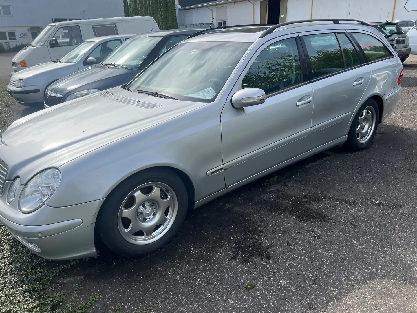 Mercedes-Benz E 200 E-Klasse T-Modell T Kompressor Automatik Classic Silber - 2