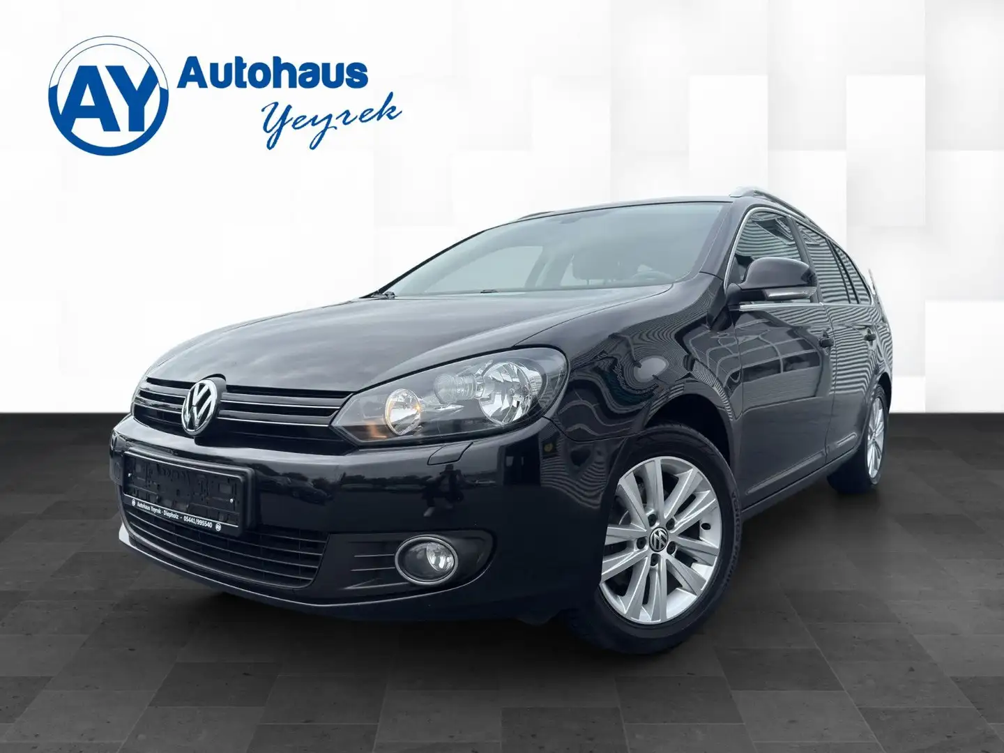 Volkswagen Golf VI Variant Style *SHZ*MFL*Top Zustand* Schwarz - 1