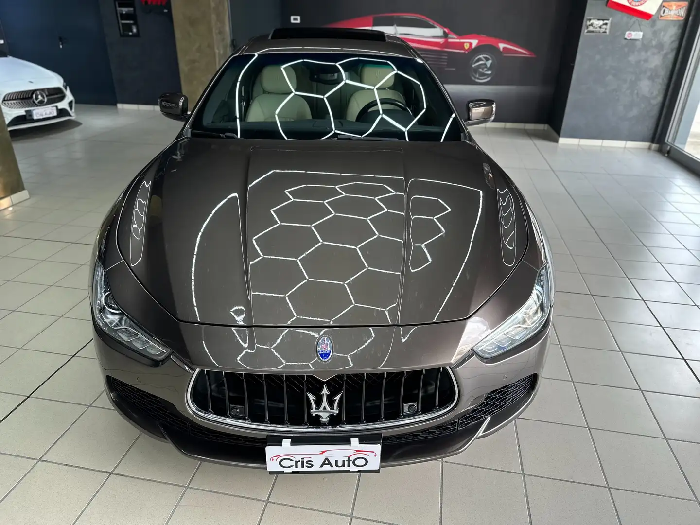Maserati Ghibli 3.0 V6 DS 275cv AUTO TETTO*PELLE*NAVI MY16 Gris - 2