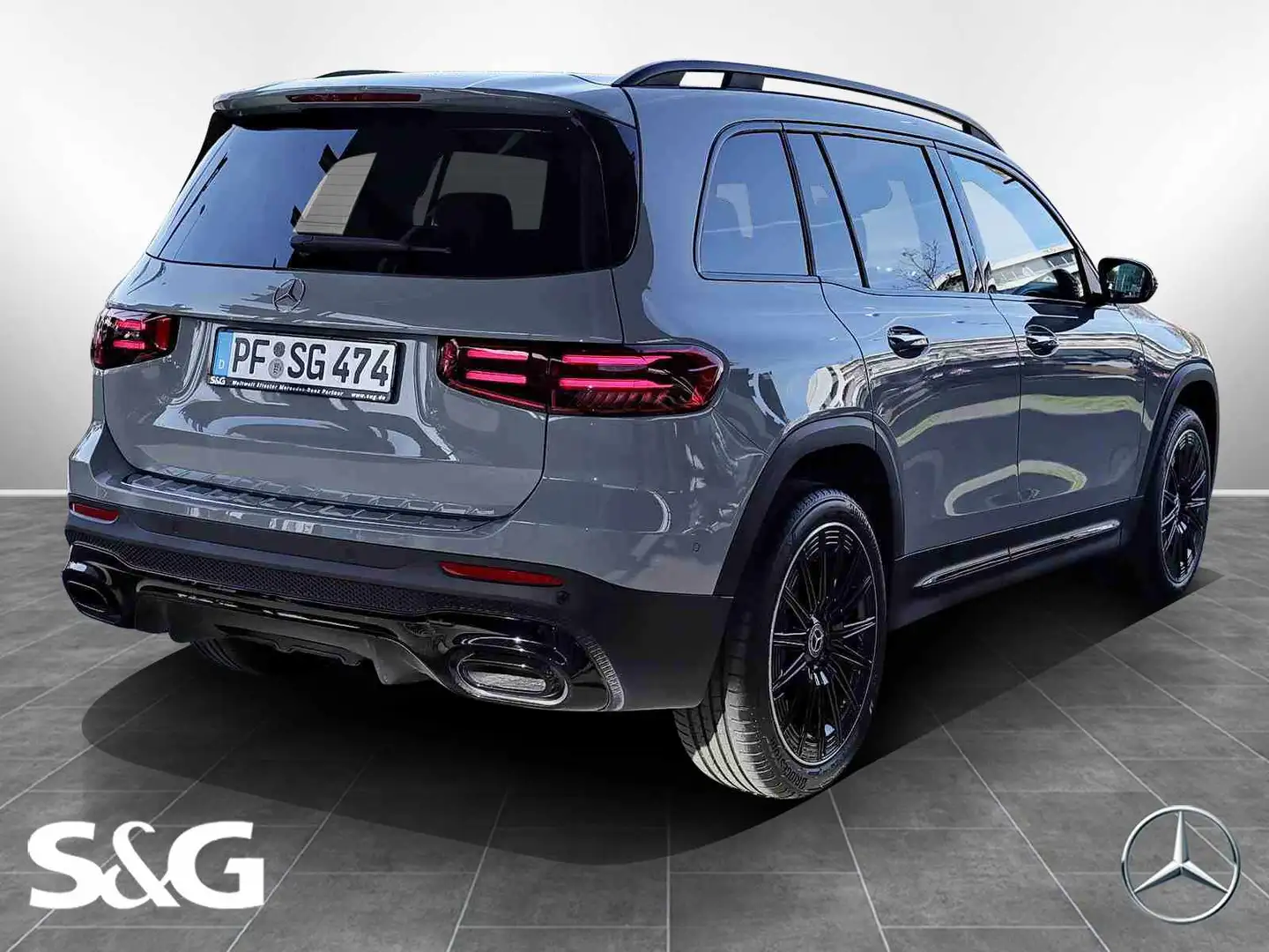 Mercedes-Benz GLB 220 4M AMG MBUX+M-LED+Pano+RüKam+AHK+Distron Grau - 2