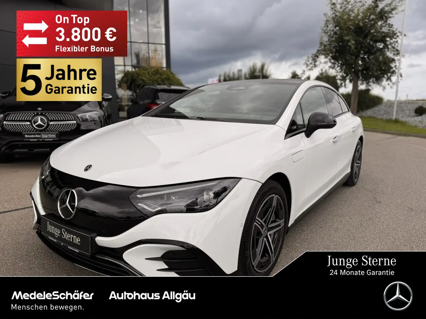 Mercedes-Benz EQE 300 EQE 300 AMG Night 19 Pano D-Light 3D Memory NP80 Alb - 1