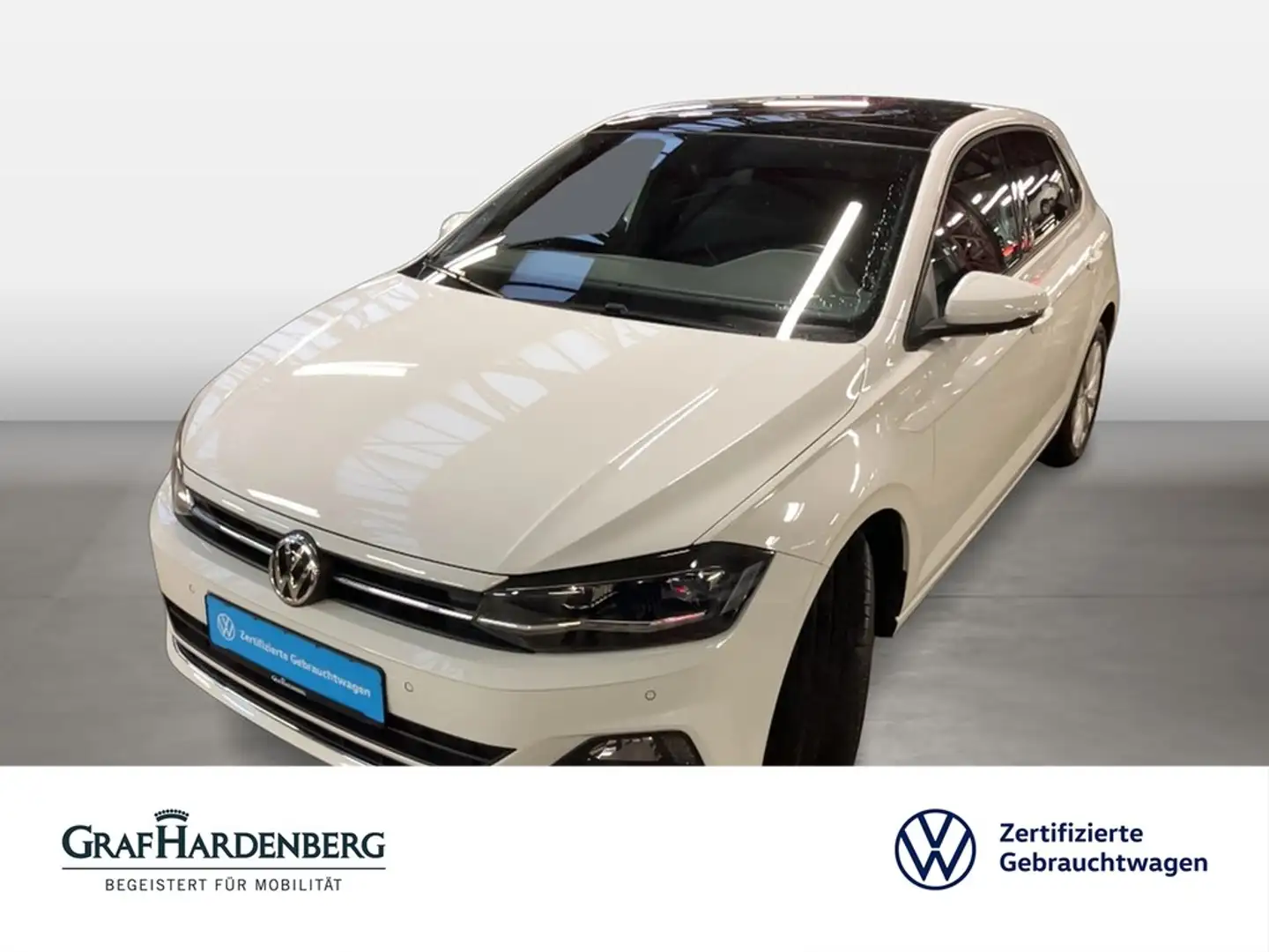 Volkswagen Polo Highline 1.5 TSI DSG Navi LED Panoramadach Blanco - 1
