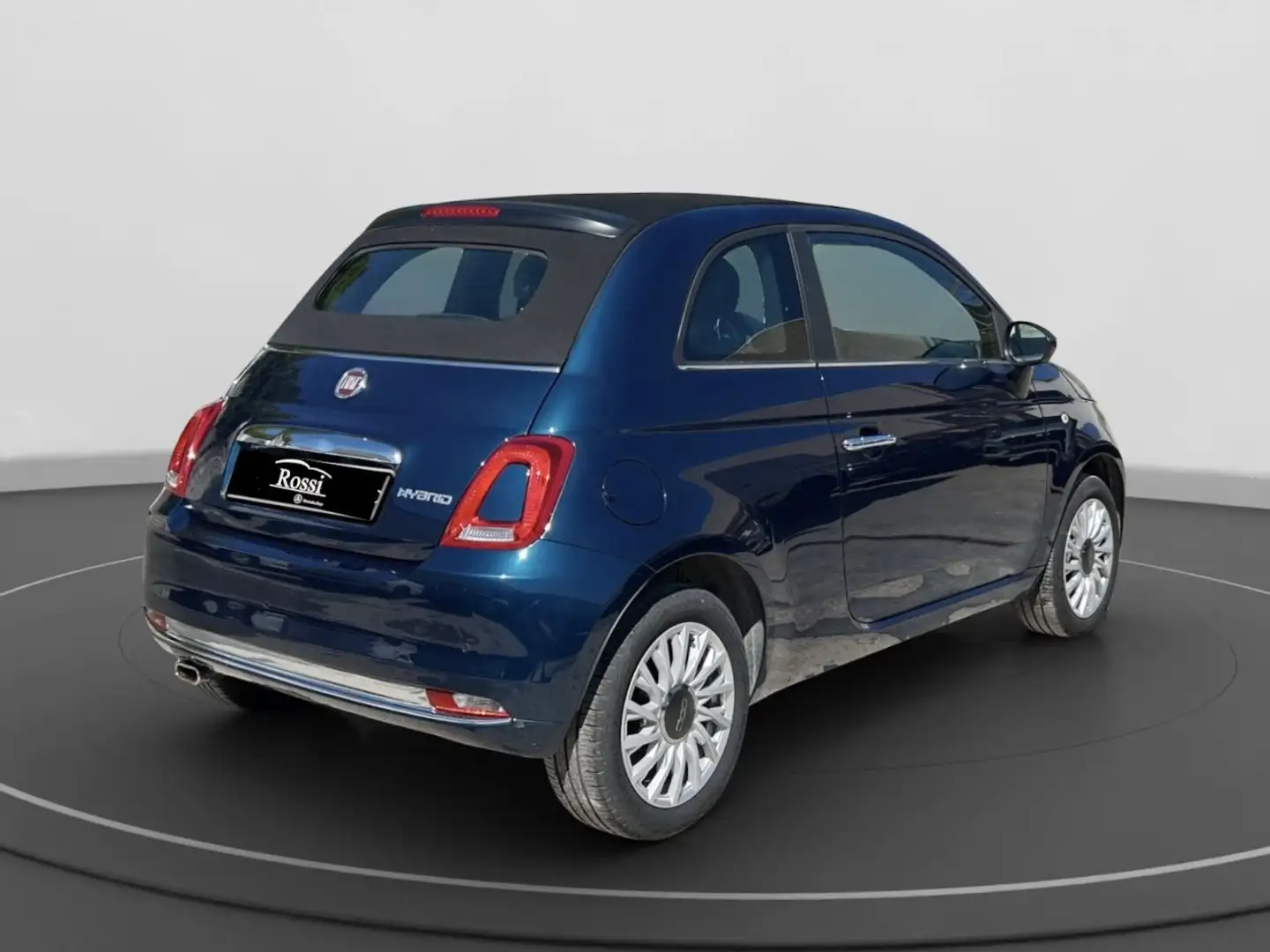 Fiat 500C 1.0 hybrid Dolcevita 70cv Bleu - 2