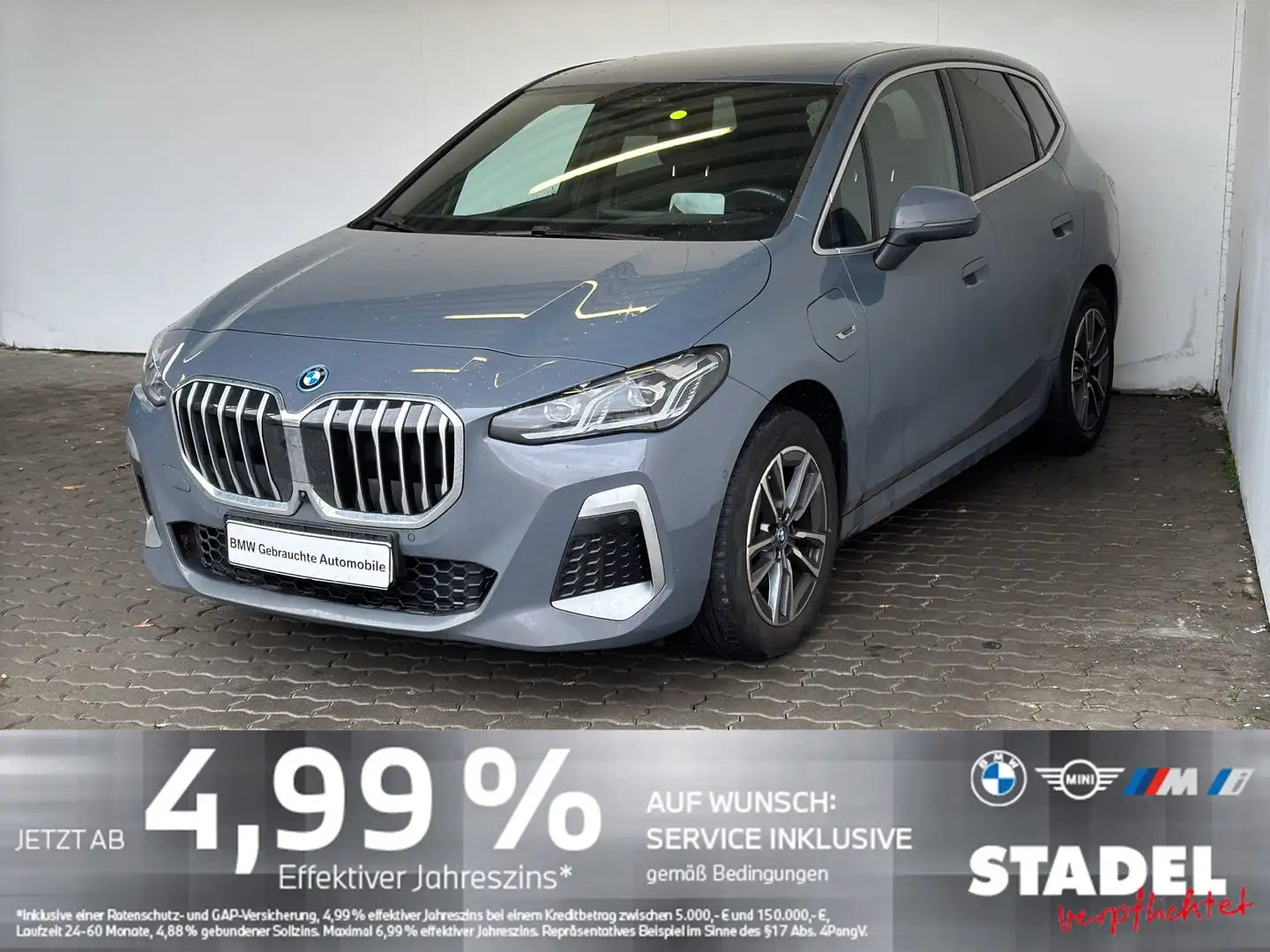 BMW 225 e xDrive Active Tourer M Sportpaket Grau - 1
