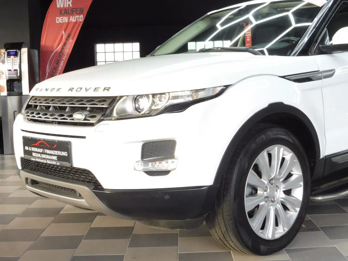 Land Rover Range Rover Evoque 2.2 Td4 Pure Meridian/Pano/Xe Blanc - 1