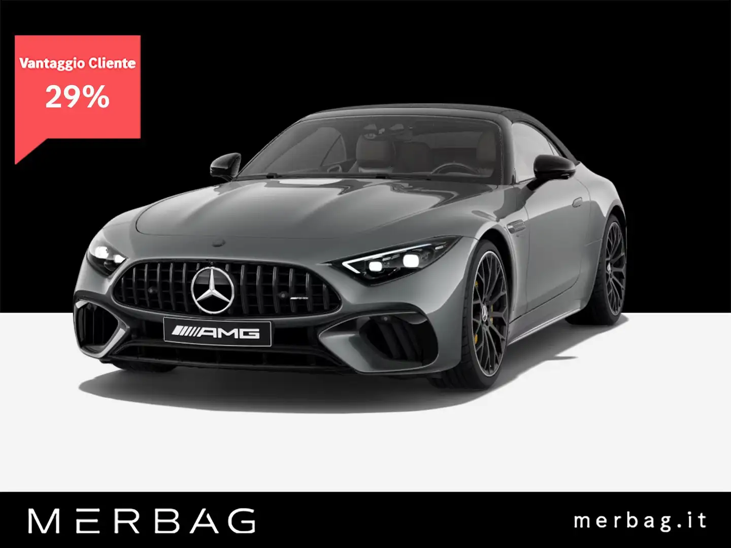 Mercedes-Benz SL 63 AMG 4M+ Premium Plus Argento - 1