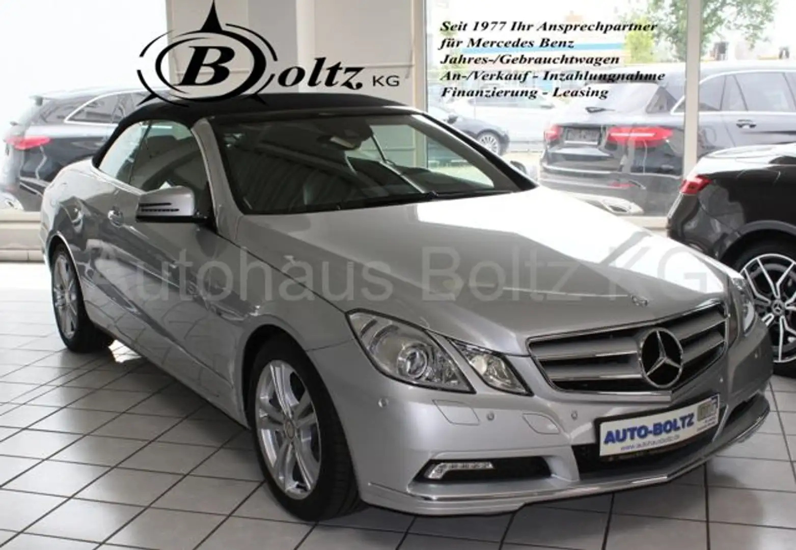 Mercedes-Benz E 200 CGI BE Avantgarde Klimaa. Kamera ASC Leder Zilver - 1
