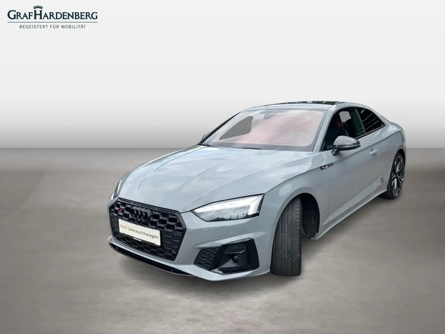 Audi S5 Coupe Quattro TDI Tiptr. CarbonStyle Pano B&O Grijs - 1