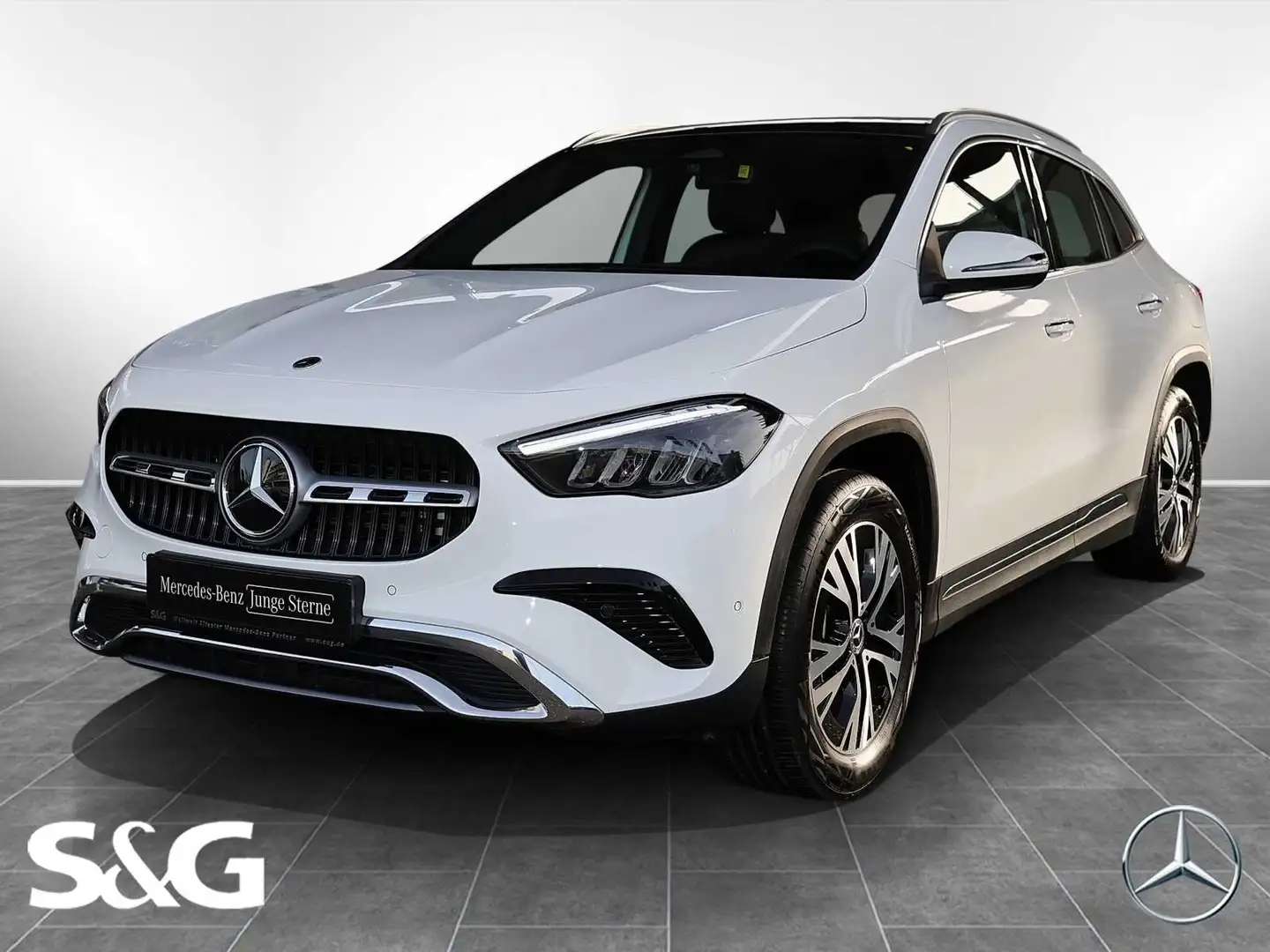 Mercedes-Benz GLA 250 e ADVANCED PLUS+PANO+MEMORY+AC 11 KW Weiß - 1