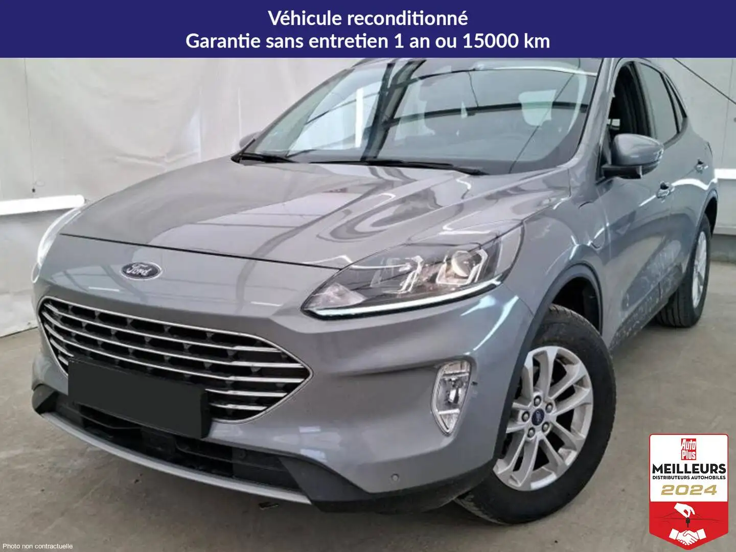 Ford Kuga 2.5 Duratec 225 PHEV Powershift Titanium Gris - 1