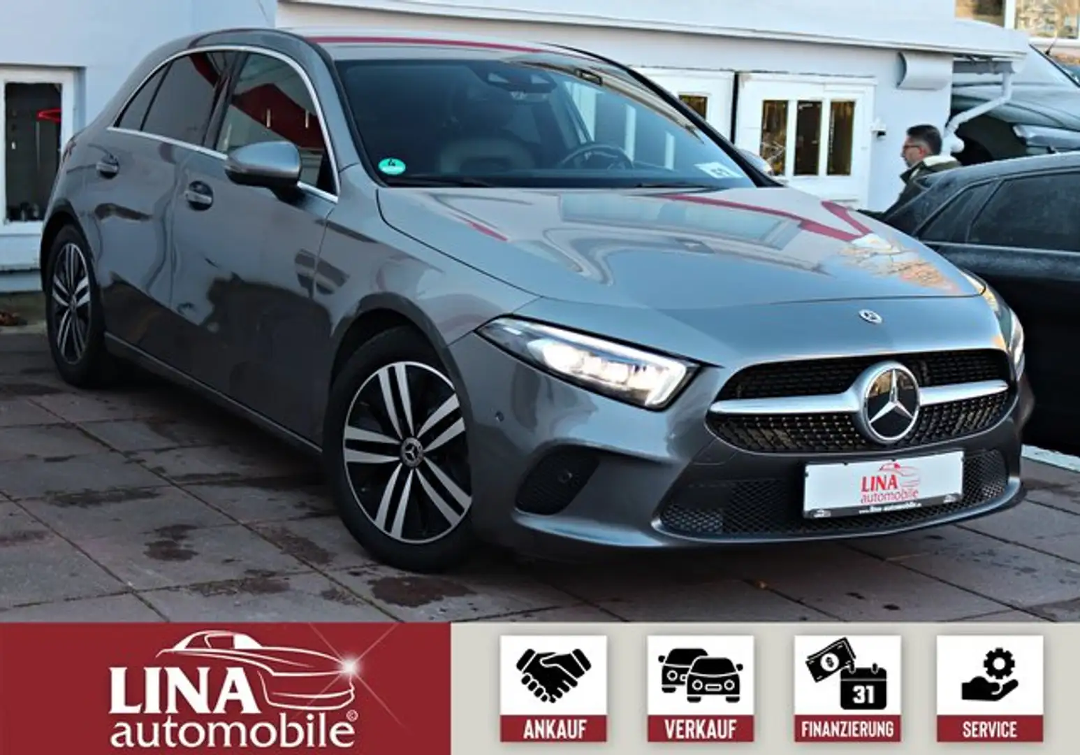 Mercedes-Benz A 200 A 200 WIDESCREEN*AMBIENTE*Kamera*Multibeam* Gris - 1