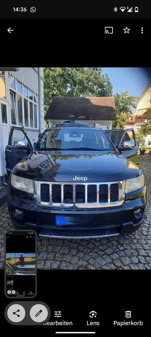 Jeep Grand Cherokee Grand Cherokee 5.7 V8 HEMIOverland Noir - 2