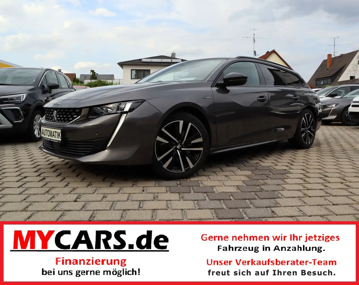 Peugeot 508 SW Hyb. 225 GT*Pano-SD*Teilleder*SH*NightV Grey - 1