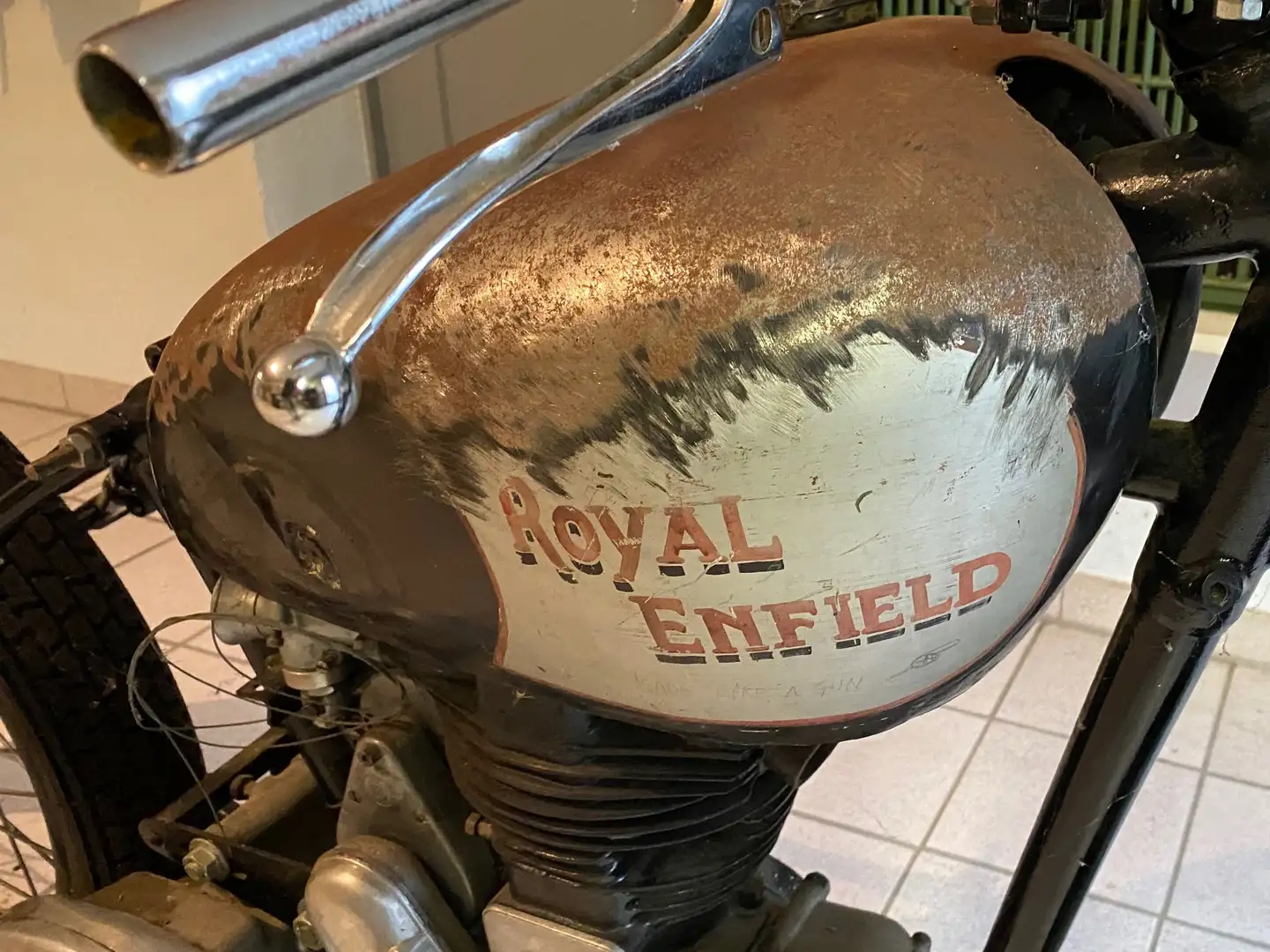 Royal Enfield Bullet 350 Negru - 2