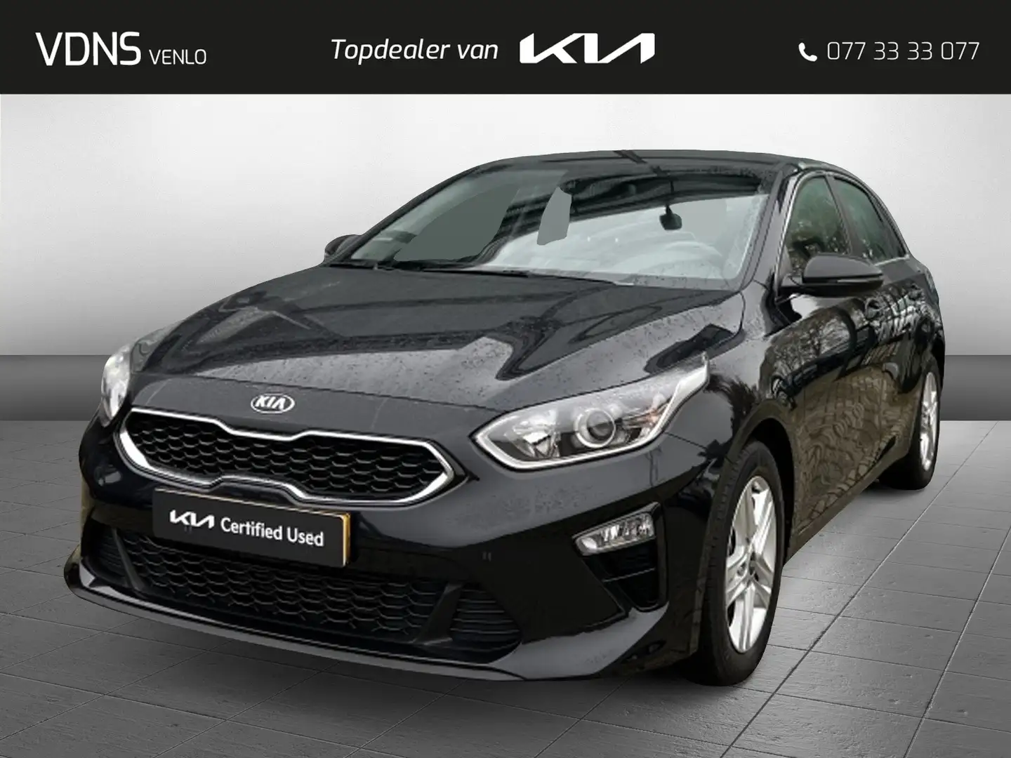 Kia Ceed / cee'd 1.0 T-GDi DynamicL. Noir - 1