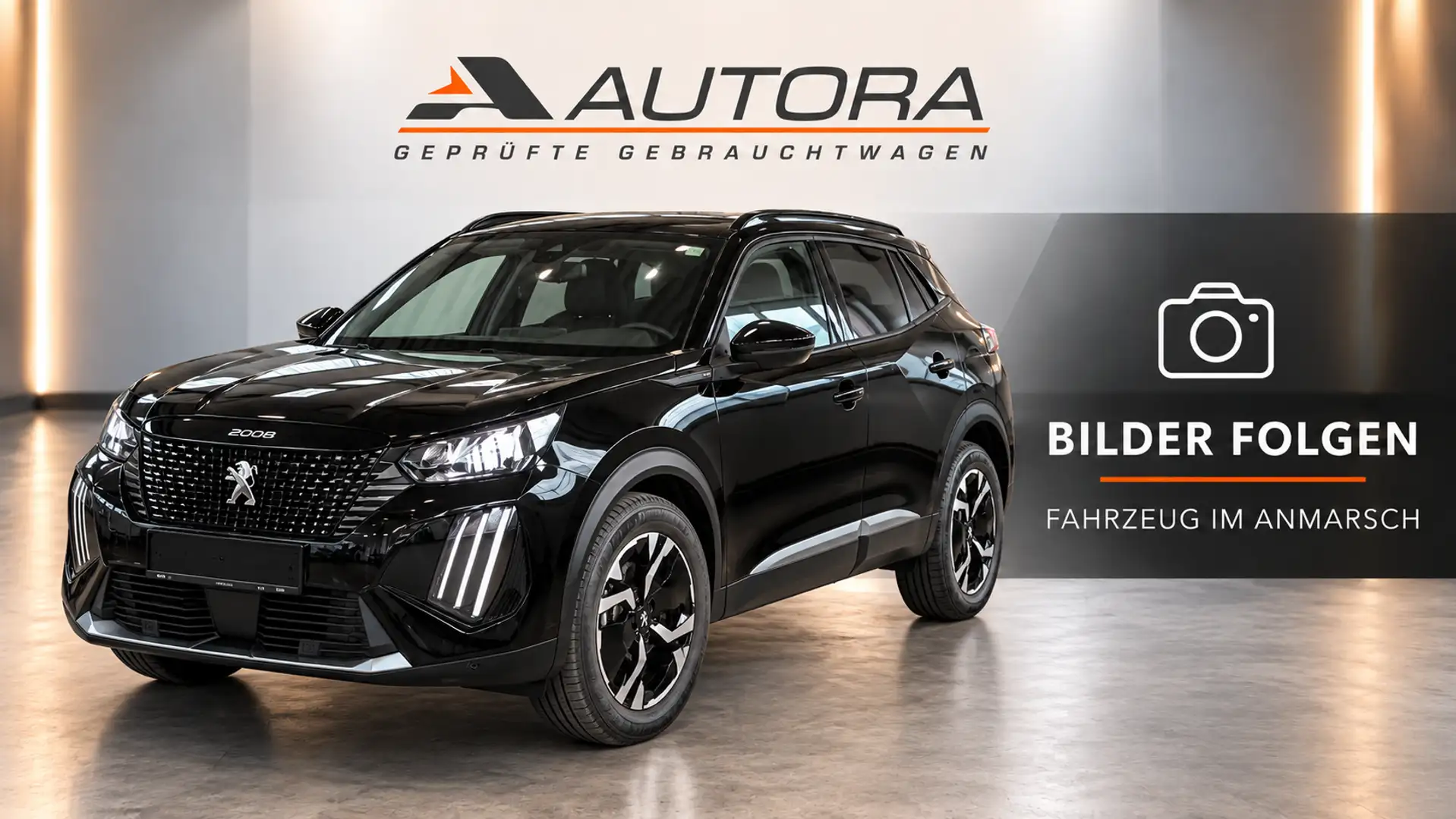 Peugeot 2008 1.2 PureTech 130 Allure (EURO 6d) Schwarz - 1