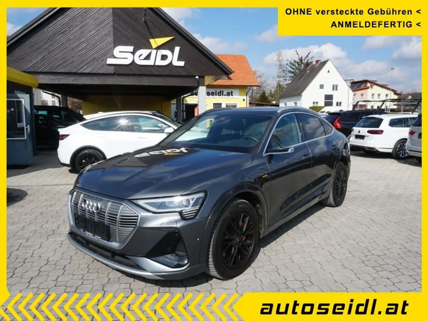 Audi e-tron SB 50 quattro S-line *TOPAUSSTATTUNG* Grau - 1