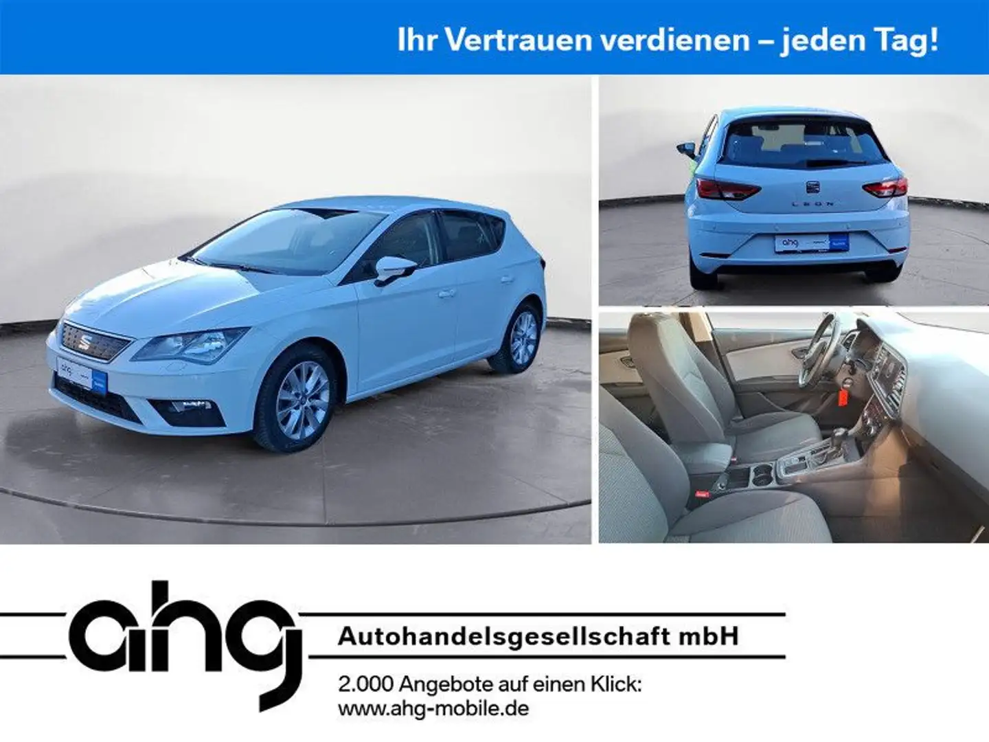 SEAT Leon 1.0 TSI ECOMOTIVE Style *Klimaanlage*MediaS Weiß - 1
