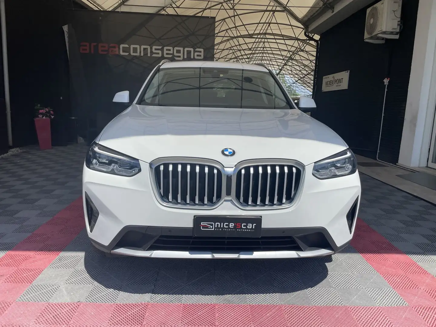 BMW X3 xDrive20d 48V Msport Bianco - 2