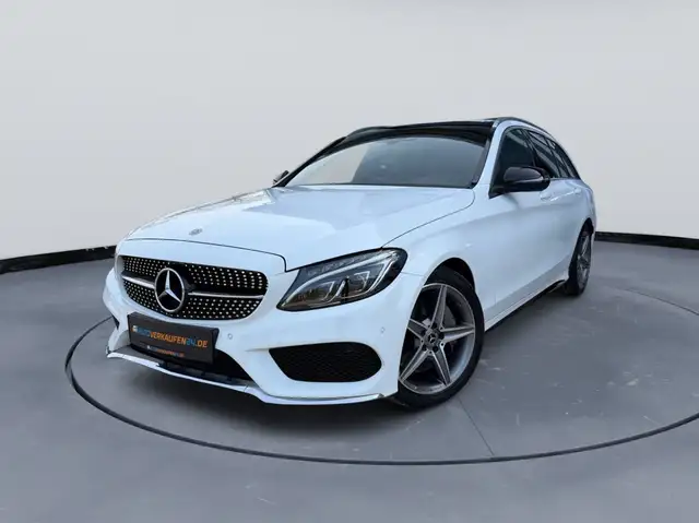 Mercedes-Benz C 400 T. 4M. AMG LUFT. BURM. LEDER AHK PANO HUD