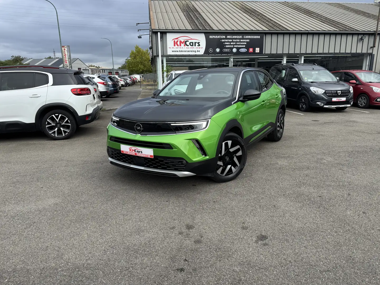 Opel Mokka 1.2 Turbo Edition/CLIMATISATION/JANTES/CAR-PLAY Vert - 1