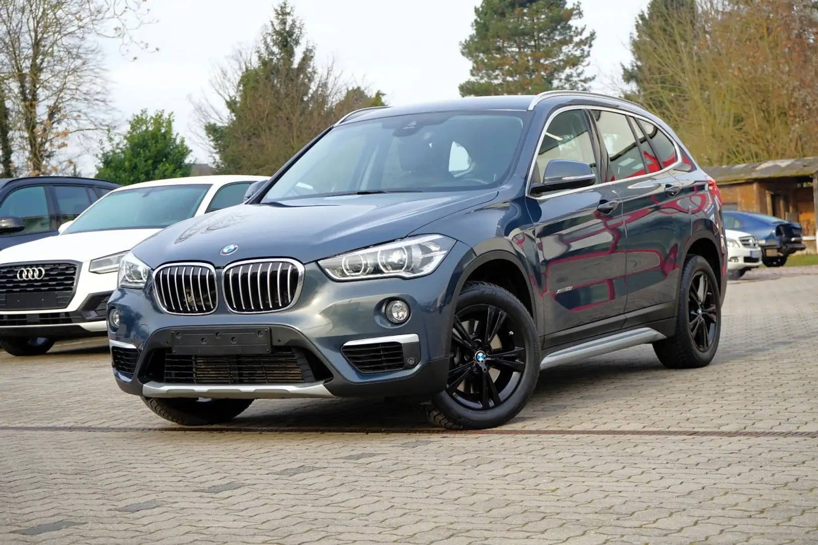 BMW X1 xDrive 25 i xLine 1.Hand/ACC/AHK/SHZ/STEPTRON Gris - 1