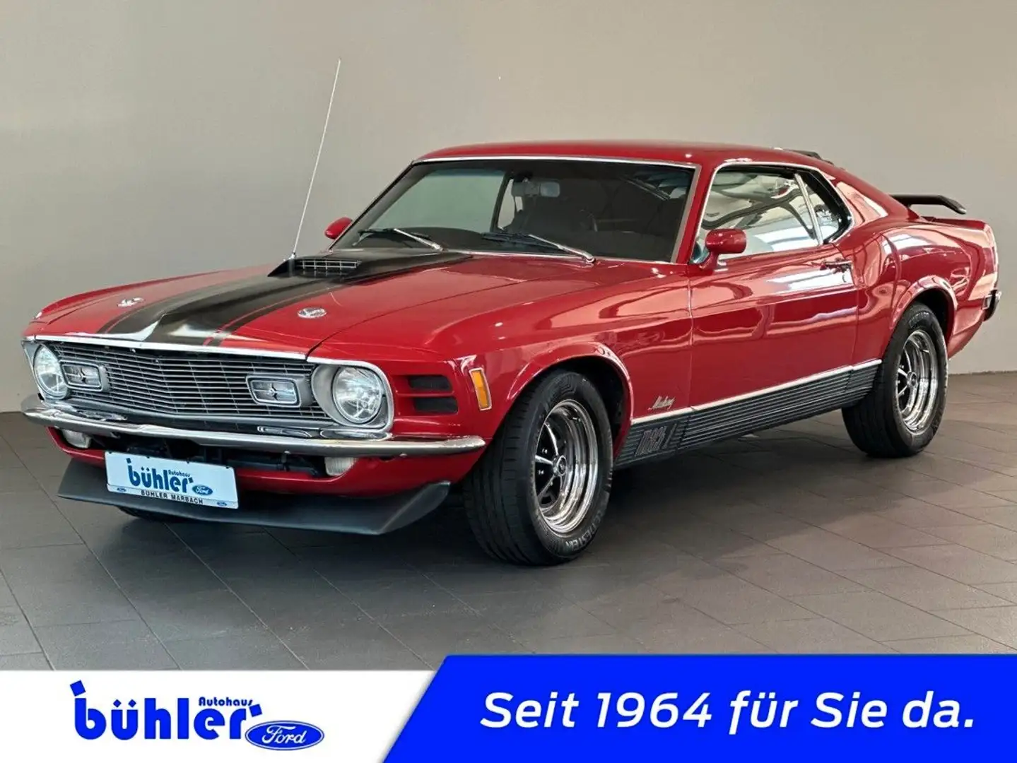 Ford Mustang Mach I  351 V8 Automatik Rojo - 1