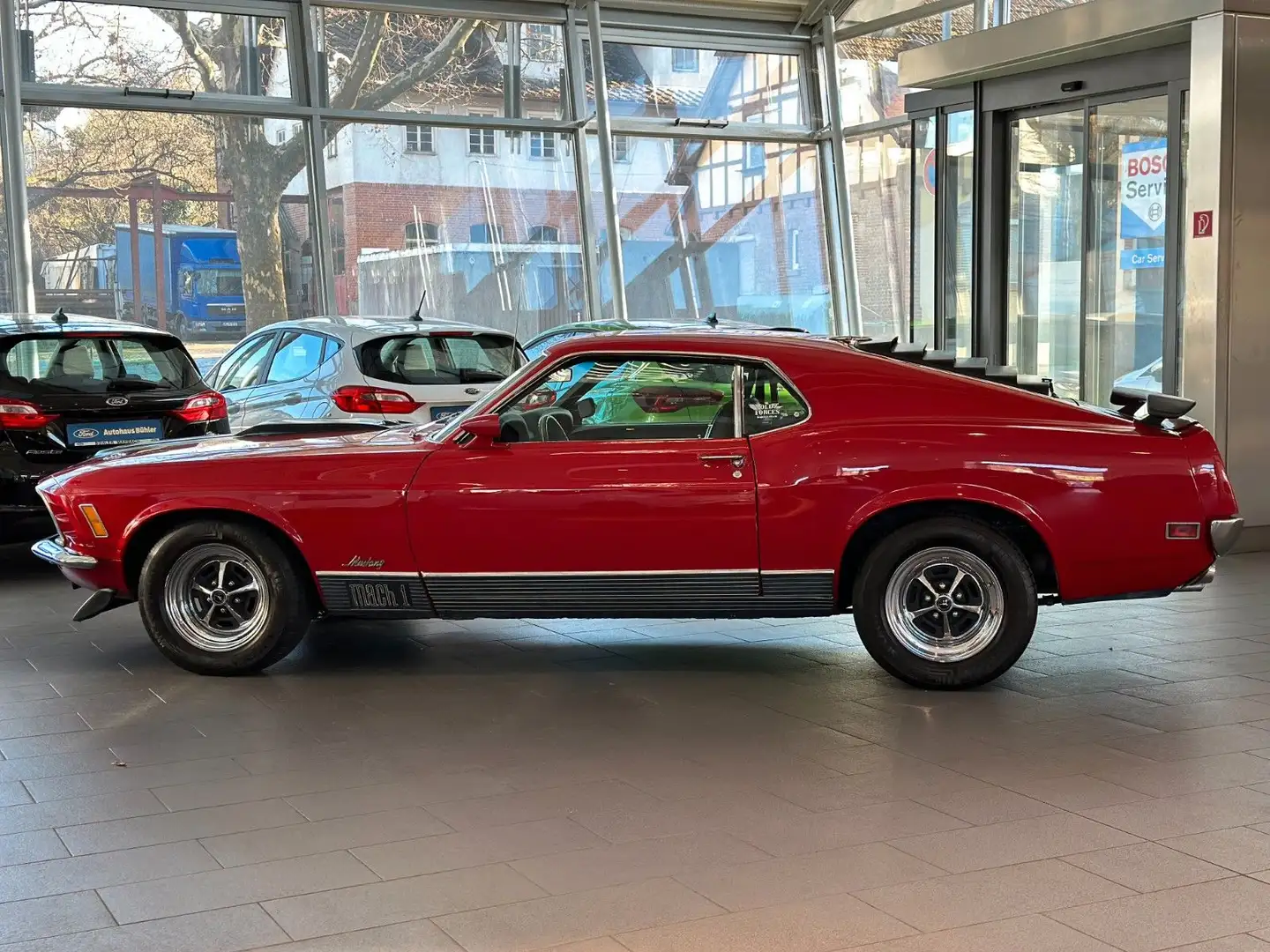 Ford Mustang Mach I  351 V8 Automatik Rojo - 2