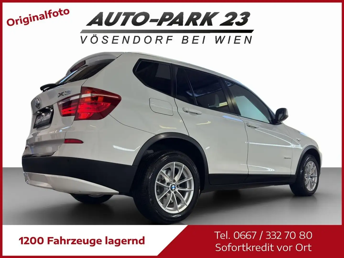 BMW X3 xDrive 20d**AUTOMATIC*XENON*LEDER**MOD2013 Weiß - 2