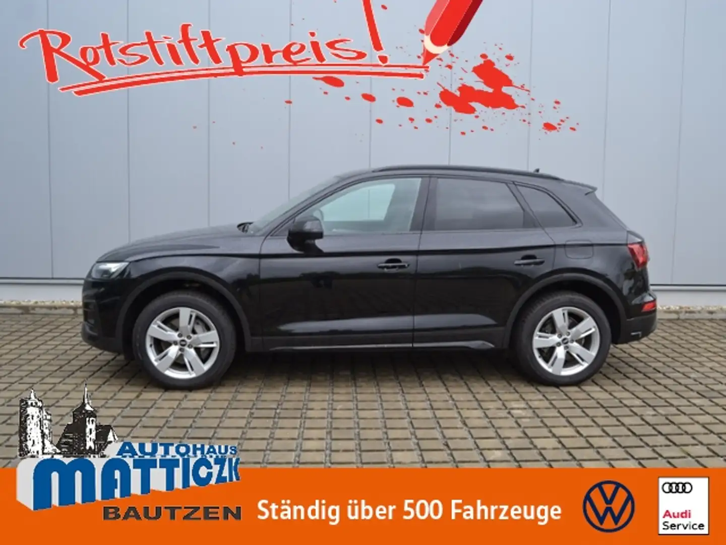 Audi Q5 50 TFSI e qu. Advanced OPTIK-SCHWARZ/AHK/19-ZOLL/ Schwarz - 1