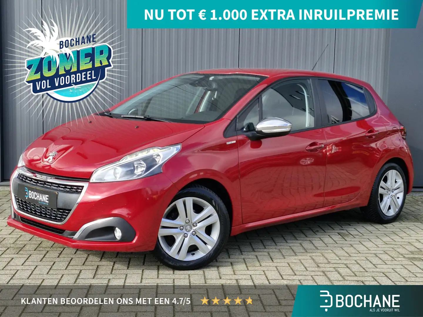 Peugeot 208 1.2 PureTech Blue Lion | All-season banden | Airco Rojo - 1